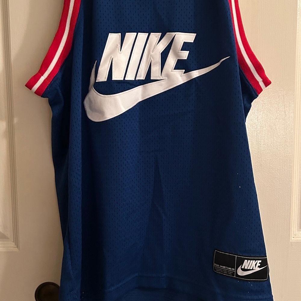 Nike Blue Basketball Jersey